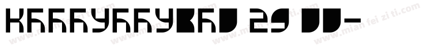 KSWDUOGUVL0 29 00字体转换